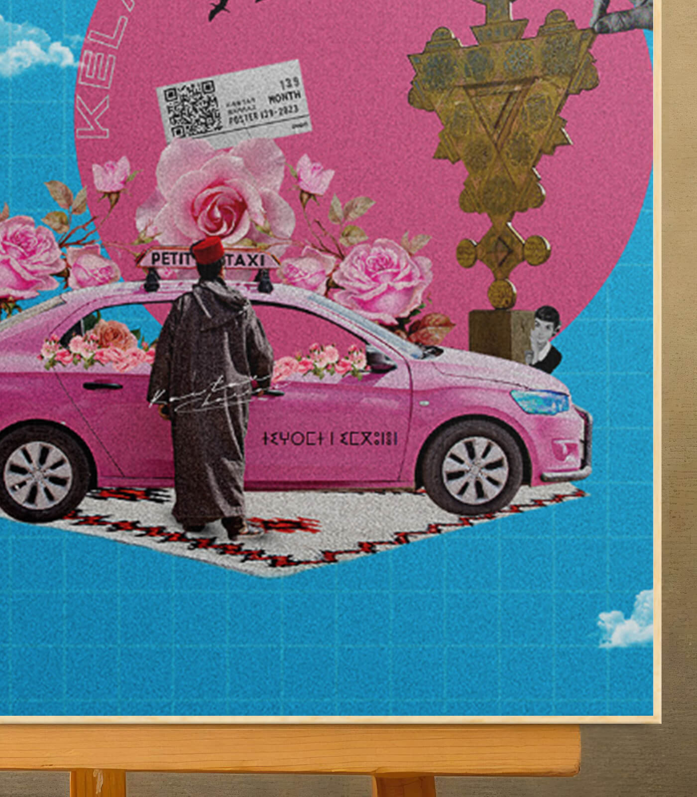 Kalaat Megouna- signé par l'artiste Kawtar BRZ.